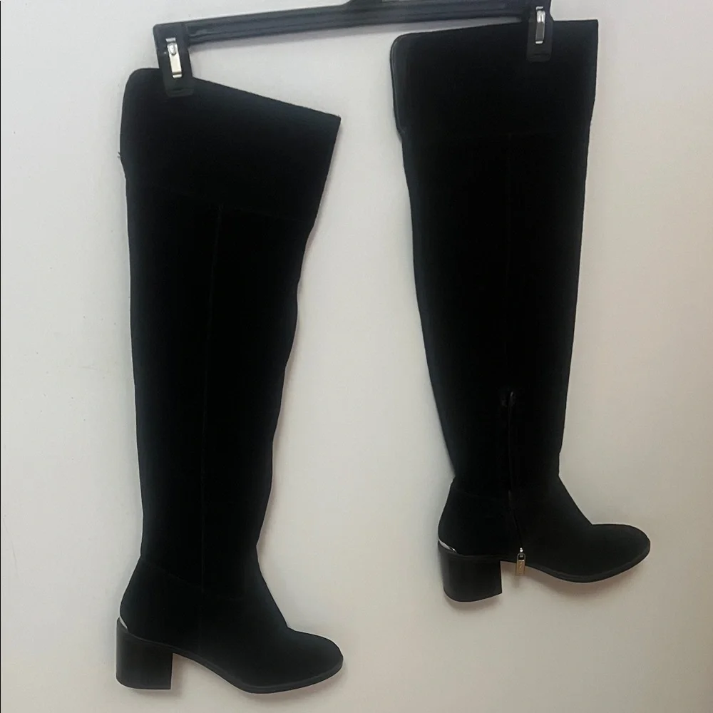 MICHAEL KORS‎ SUEDE OVER THE KNEE  TALL BOOTS SIZE 6.5M
